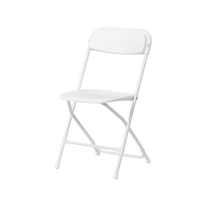 Plastic Chair Rental, party chair rental Santa Rosa, CA, event seating solutions, affordable chair hire, white folding chairs, durable party chairs, outdoor event rentals, budget-friendly party supplies, chair delivery Santa Rosa